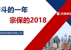 奮斗的一年，宗保的2018