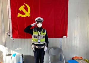 我是黨員，就應該“戰疫”在一線(xiàn) ——宗保公司參與疫情防控一線(xiàn)工